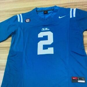 😇Jaxson Dart Powder Blue Stitched Jersey Vapor🥰